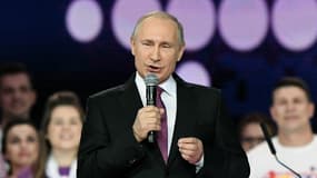 Vladimir Poutine lors d'un forum le 6 décembre 2017
