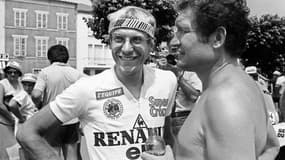 Cyrille Guimard et Laurent Fignon en 1983
