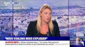 Jade Dousselin, avocate d'Adrien Quatennens: "Une gifle n'est jamais justifiée, c'est un acte répréhensible"