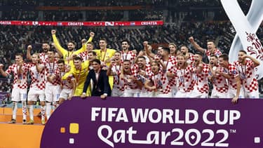 La Croatie célèbre sa troisième place à la Coupe du monde 2022
