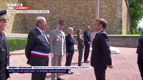 Emmanuel Macron est arrivé au Mont Valérien pour le 80e anniversaire de l'appel du 18 juin