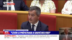 Gérald Darmanin: "On doit tirer les conclusions" des incidents au Stade de France