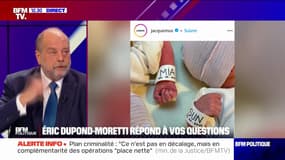 Tweet de Marion Maréchal sur Jacquemus: "J'y vois beaucoup d'homophobie dans cette histoire", déclare Éric Dupond-Moretti, ministre de la Justice