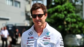 Toto Wolff lors du GP de Singapour, le 22 septembre 2024.