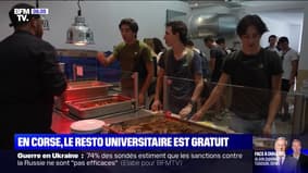 Boursier ou non, le restaurant universitaire est gratuit pour tous en Corse