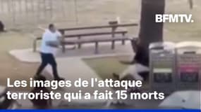 Les images de l'homme qui a désarmé l'assaillant de Sydney 