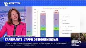 "On l'a connu avec les gilets jaunes, on va pas recommencer à fermer les yeux": Ségolène Royal appelle à une baisse des taxes sur les carburants