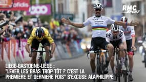 Liège-Bastogne : "Lever les bras trop tôt ? C'est la première et dernière fois" s'excuse Alaphilippe