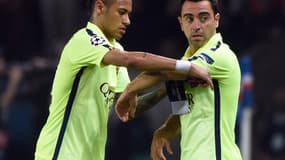 Neymar et Xavi
