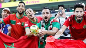 Des supporters du Maroc pendant le Mondial 2022 au Qatar