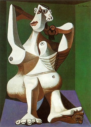 "Femme se coiffant" - Pablo Picasso