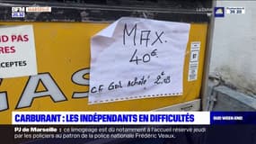 Pénurie de carburant: les stations indépendantes des Bouches-du-Rhône sont en difficulté