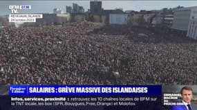 Les Islandaises, dont la Première ministre, font grève pour réclamer l'égalité salariale