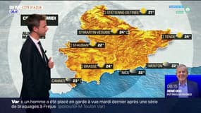 Météo Côte d’Azur: des nuages sur le littoral, 22°C à Nice