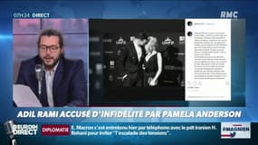 "Dévastée", Pamela Anderson dénonce la "double vie" d'Adil Rami... et les internautes se moquent