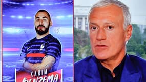 Didier Deschamps qui évoque le retour de Karim Benzema en équipe de France, au JT de TF1