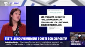 Covid-19: le gouvernement booste sa politique de dépistage