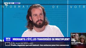 Traversée de la Manche: "Ces traversées augmentent, malgré la militarisation de la frontière", affirme le journaliste Louis Witter