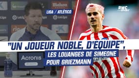 Liga / Atlético : Les éloges de Simeone pour Griezmann, un "joueur noble, un joueur d'équipe"