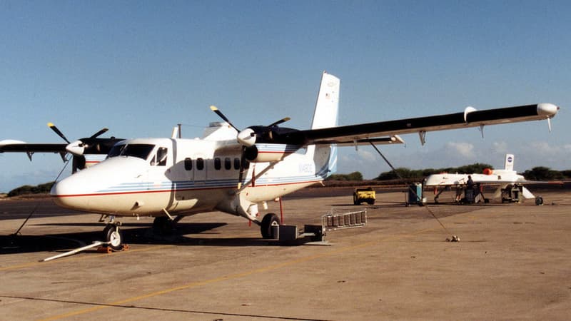 L'avion, un Twin Otter, avait disparu mercredi.