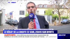 Débat de la droite: "la position de Philippe Juvin est mesurée et réaliste", pour ce conseiller départemental LR de la Seine-Saint-Denis, soutien du candidat