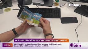 Que faire des chèques-vacances SNCF format papier? 