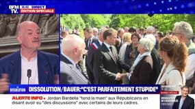 Story 5 : la dissolution, "c'est parfaitement stupide", affirme Alain Bauer - 10/06