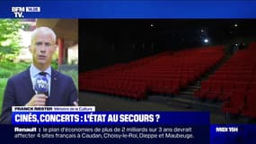 Port du masque, distanciation ... les règles sanitaires dans les salles de cinéma et de spectacle sont "en cours de finalisation" selon Franck Riester 