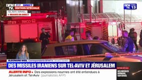Riposte iranienne: entre 150 et 200 missiles balistiques ont été lancés depuis l'Iran sur le territoire israélien