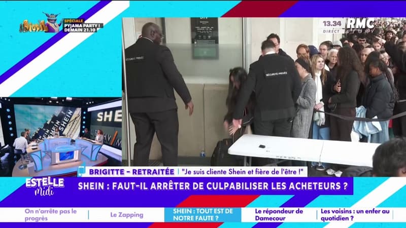 Shein : "Je ne vois pas pourquoi j'irais payer plus cher ailleurs", commente Brigitte