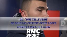 OL : "Une telle série ne doit pas exister" peste Lopes après la défaite à Caen en Coupe de France