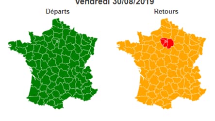 La circulation ce vendredi La circulation ce vendredi