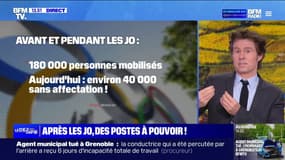 Après les JO, environ 40.000 postes à pourvoir