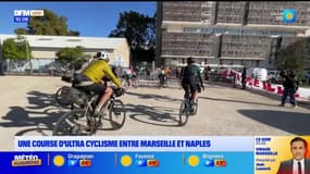 Une course d'ultra cyclisme entre Marseille et Naples