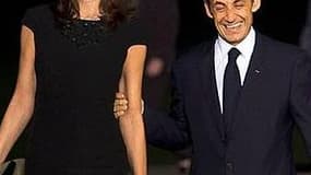 Le couple présidentiel, en 2009