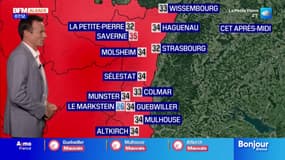 Météo: des nuages mais de la chaleur en Alsace ce mardi, une maximale de 35°C à Saverne et un minimum de 26°C au Markstein