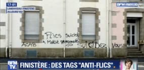 "Suicidez-vous" : des tags sur la façade d'une gendarmerie dans le Finistère 