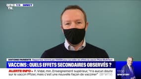 Vaccin Pfizer-BioNtech: "Aucun effet indésirable n'a été rapporté", déclare le rapporteur chargé d'en surveiller les effets
