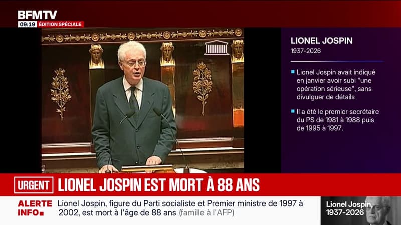 Mort de Lionel Jospin: l'ancien Premier ministre avait mis en place la semaine de 35 heures