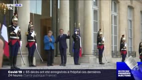 L'au revoir d'Angela Merkel à l'Élysée avant les adieux de la chancelière