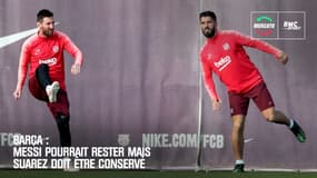 Barça : Messi pourrait rester mais Suarez doit être conservé