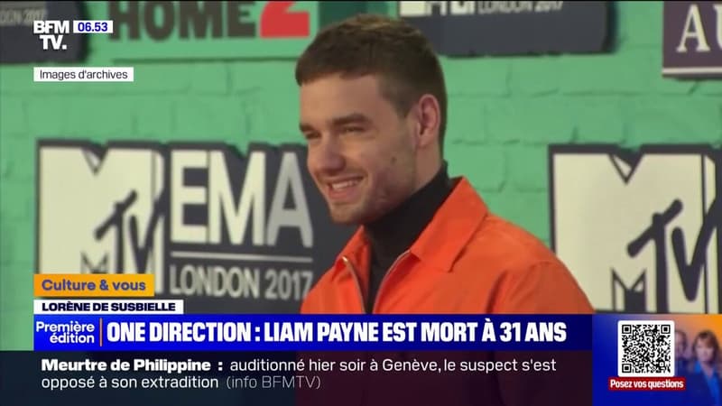 Regarder la vidéo Liam Payne, ex-membre des One Direction, est mort après une chute du 3e étage de son hôtel en Argentine