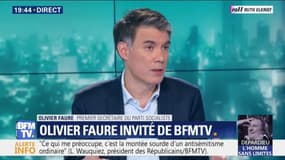 Olivier Faure réitère son appel à Emmanuel Macron pour participer au rassemblement contre l'antisémitisme