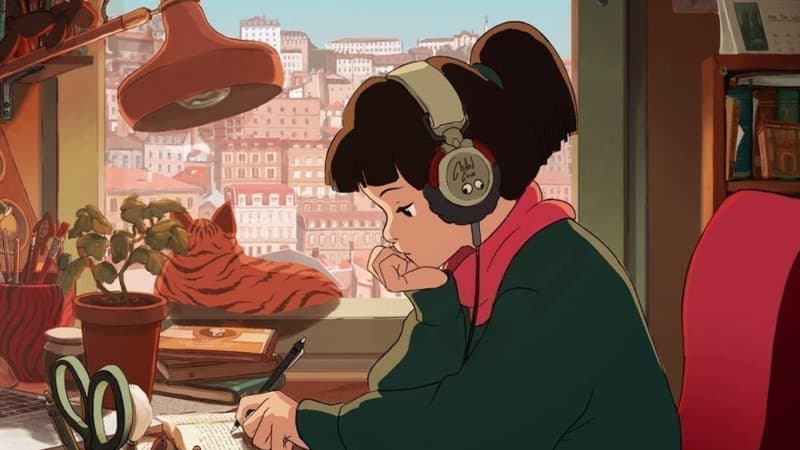 L'image d'illustration de la chaîne YouTube LoFi Girl