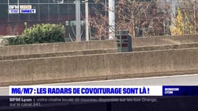 M6/M7: les radars de covoiturage sont en place aux alentours de Lyon