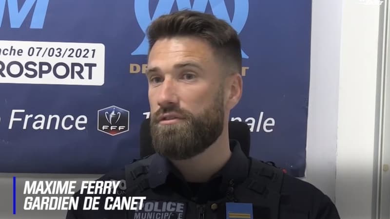 Coupe de France: Maxime Ferry, policier et dernier rempart de Canet