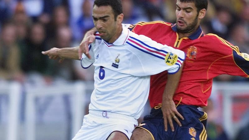 Euro 2000 : Djorkaeff face à Guardiola