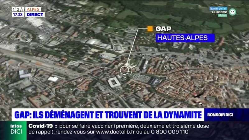 Gap: un pain de dynamite retrouvé dans la cave d'une habitation