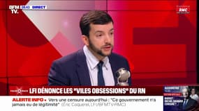 LFI dénonce les "viles obsessions" du RN: Jean-Philippe Tanguy assure ne pas "voter un texte" avec la gauche mais une censure