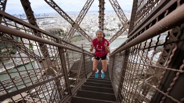 130 participants se sont réunis pour la Verticale de la Tour Eiffel